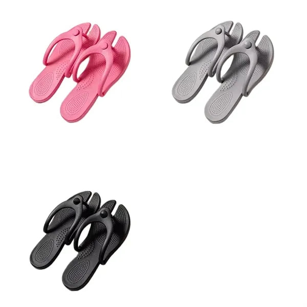 Foldable Travel Slippers Quick-Dry Shower Shoes