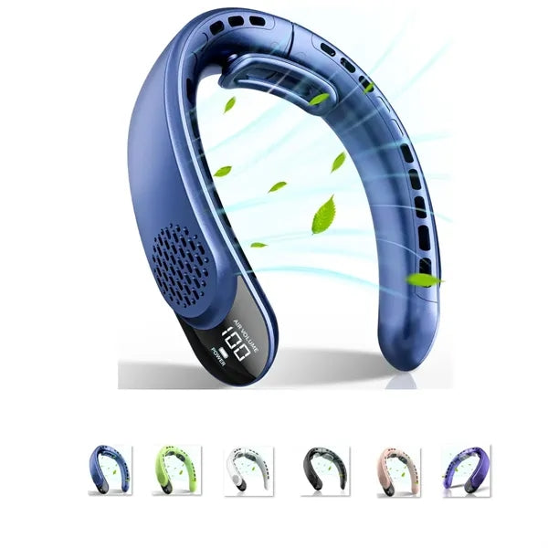 Rechargeable Neck Fan with 4000mAh Portable Neck Cooler