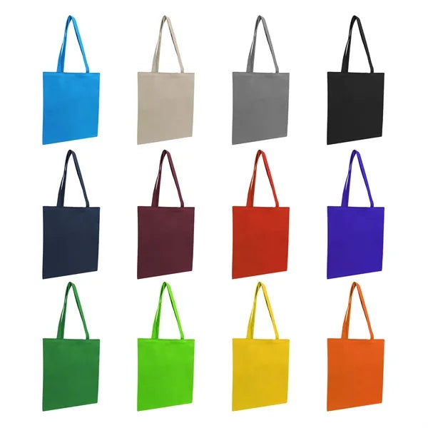 12Oz Cotton Large Shopping Tote Bag 15.7"x13.8"