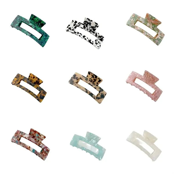 Acetate Tortoise Hair Claw Clips