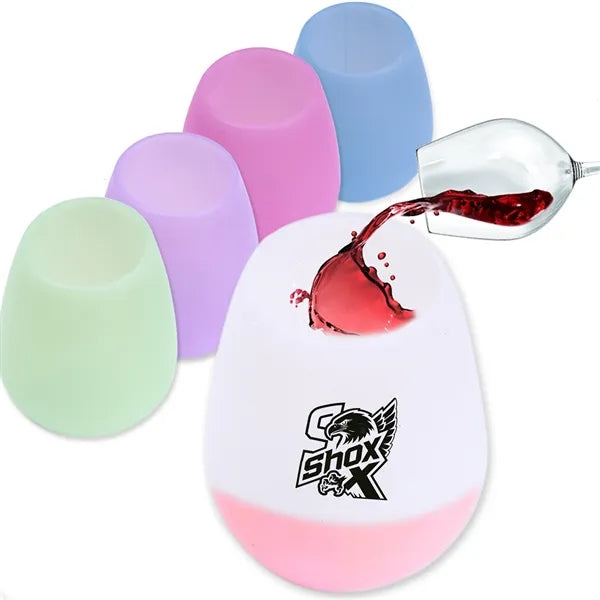 Portable Outdoor Silicone Wine Cup