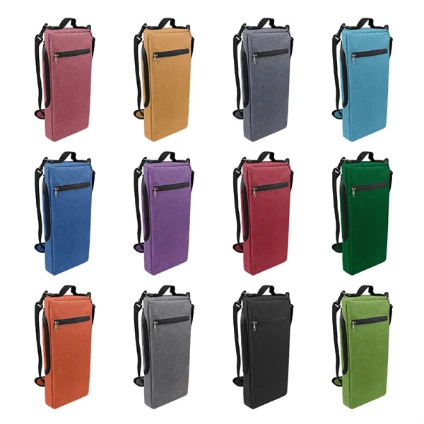 6 Can Soft Insulated Golf Cooler Bag W/ Shoulder Strap
