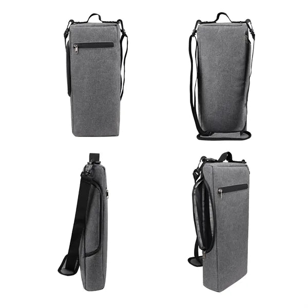 6 Can Soft Insulated Golf Cooler Bag W/ Shoulder Strap
