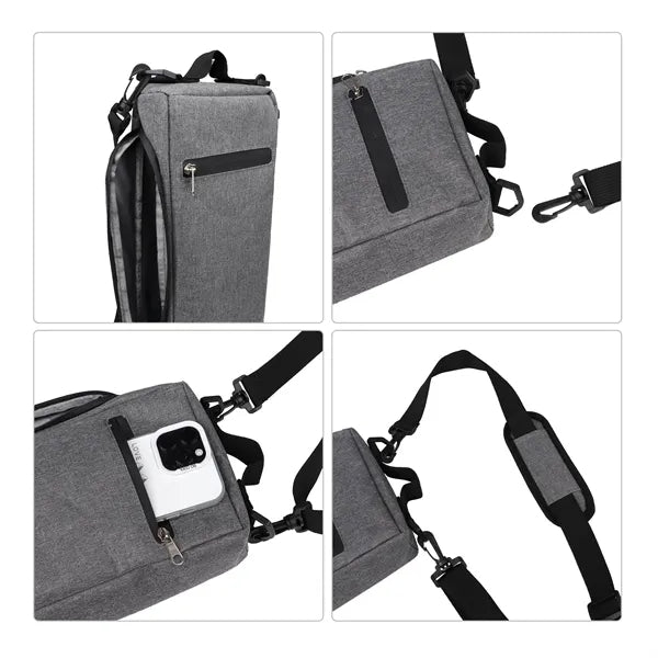 6 Can Soft Insulated Golf Cooler Bag W/ Shoulder Strap
