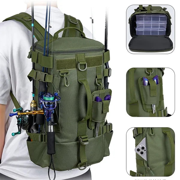 Fishing Bag Sling Tackle Storage Backpack