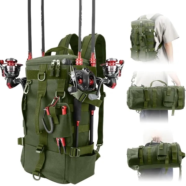 Fishing Bag Sling Tackle Storage Backpack