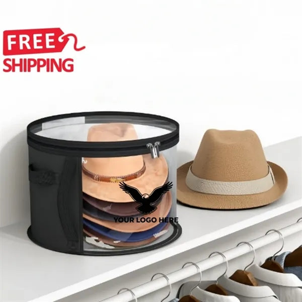 Transparent Hat Storage Bag for Wide Brim Hats Use