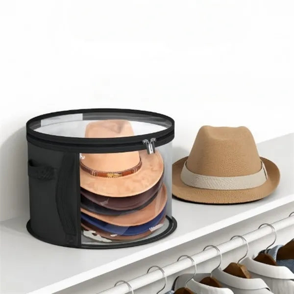 Transparent Hat Storage Bag for Wide Brim Hats Use