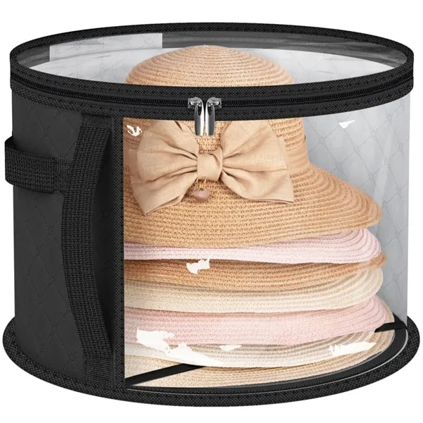 Transparent Hat Storage Bag for Wide Brim Hats Use