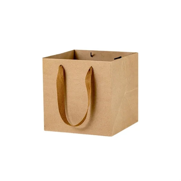 Square Paper Shopping Tote