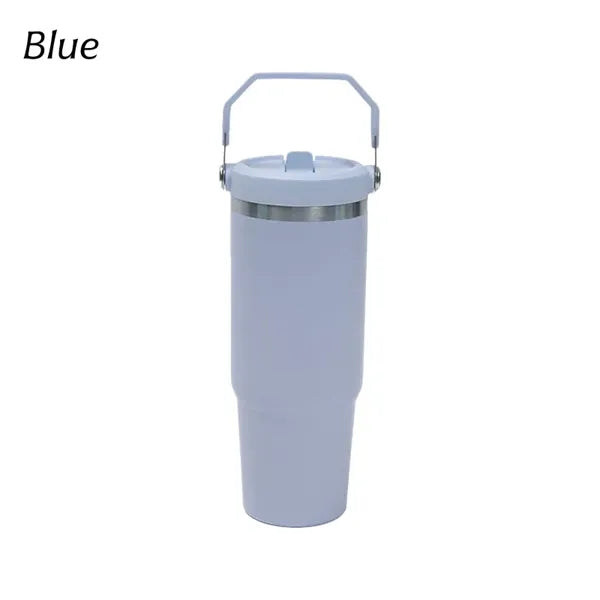 30oz Insulated Water Bottle with Carry Handle