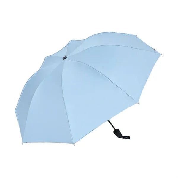 8-Rib Manual Folding Sunshade Umbrella