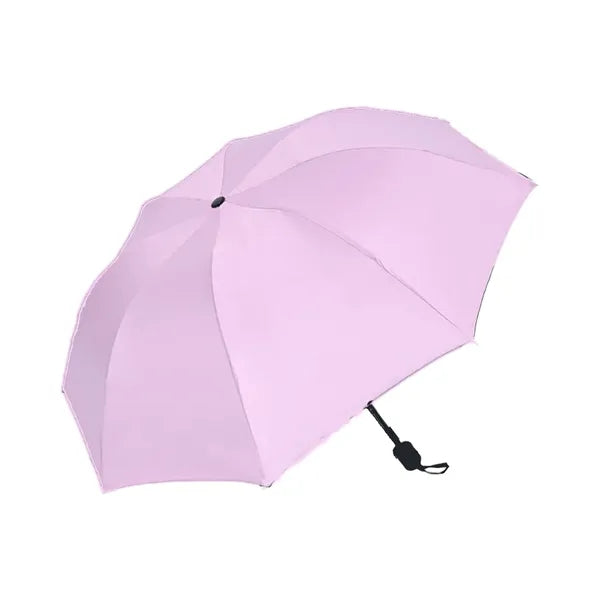 8-Rib Manual Folding Sunshade Umbrella