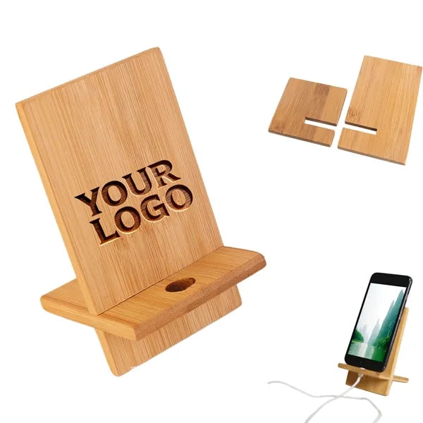 Bamboo Wood Phone Stand