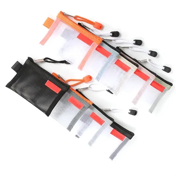 Nylon Mesh Card Storage Bags
