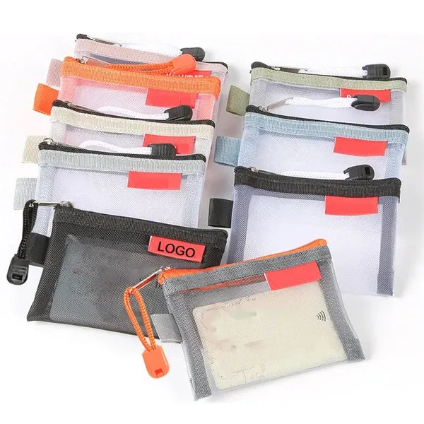 Nylon Mesh Card Storage Bags