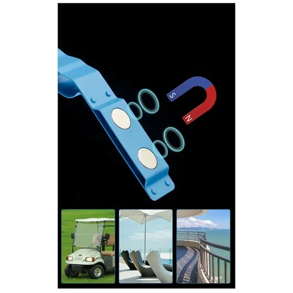 Manganese Steel Cigar Clip W/Magnetic Holder