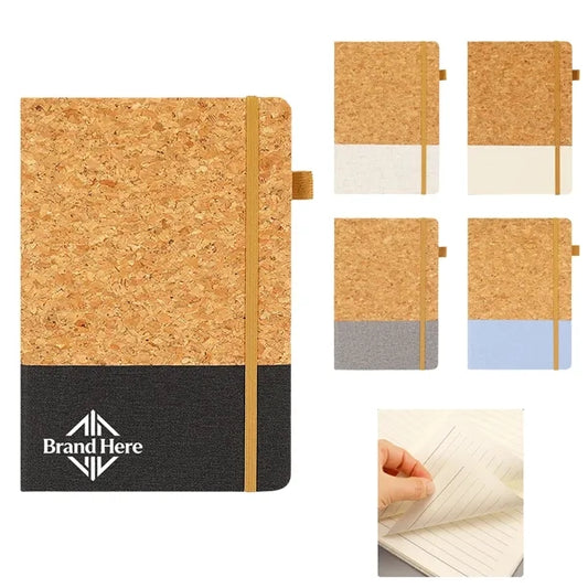 Cork Patchwork Notebook Set