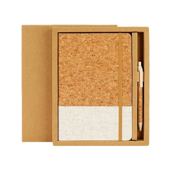 Cork Patchwork Notebook Set