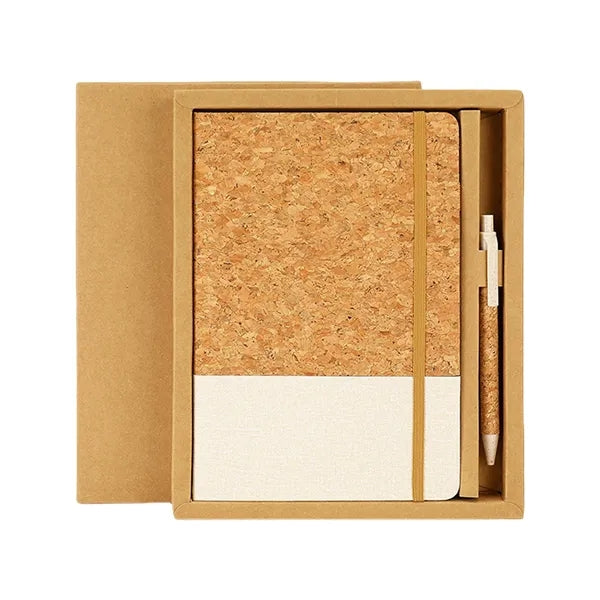 Cork Patchwork Notebook Set