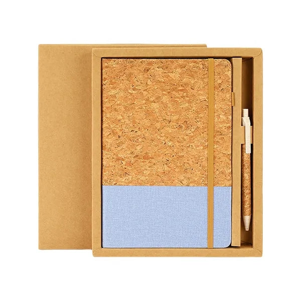 Cork Patchwork Notebook Set
