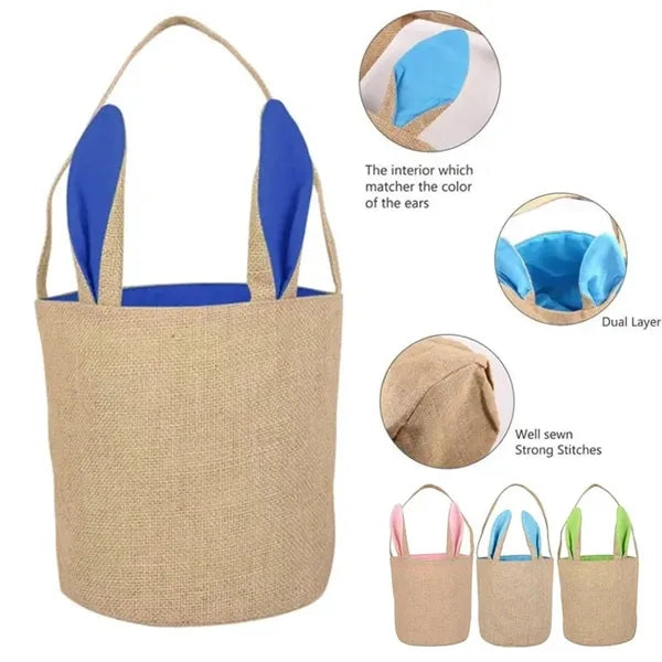 Rabbit Ears Shape Easter Basket