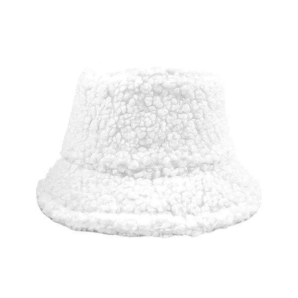 Winter Lamb Fleece Fisherman Hat