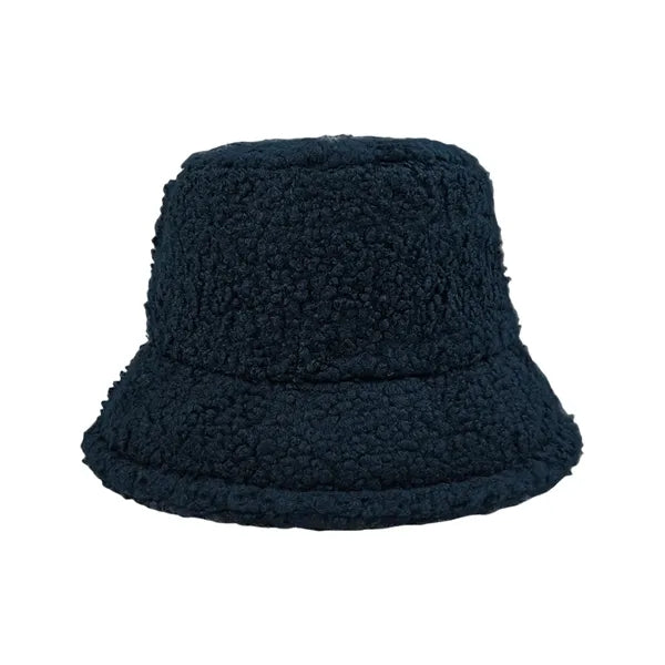 Winter Lamb Fleece Fisherman Hat