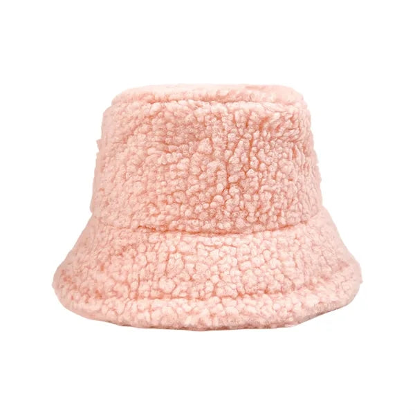 Winter Lamb Fleece Fisherman Hat