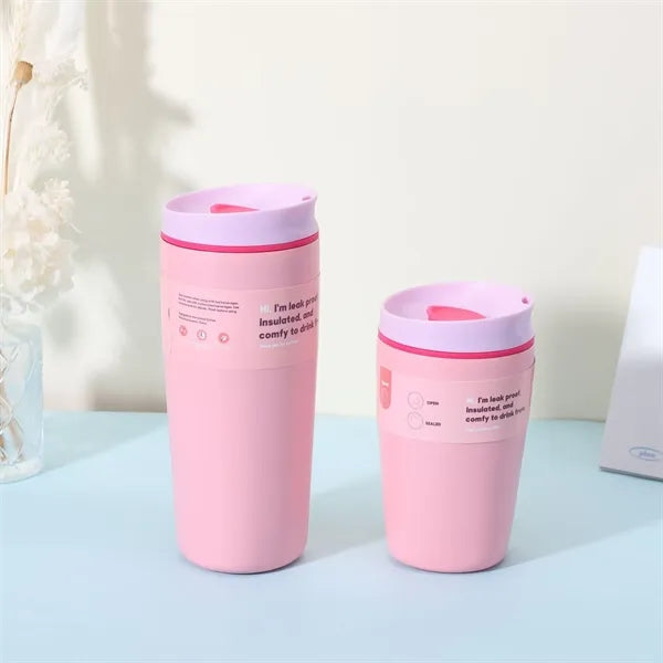 12oz SmoothSip Insulated Stainless Steel Coffee Tumbler
