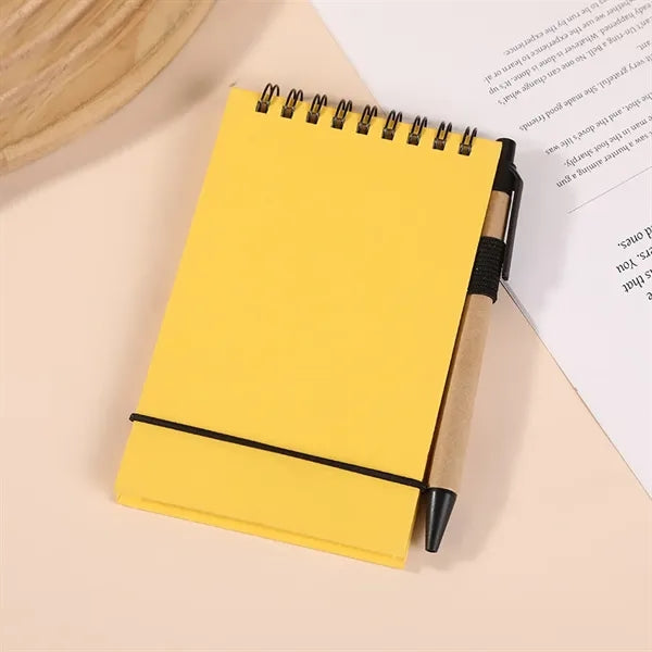 Mini Pocket Notebook with Pen Tearable Pages Journal
