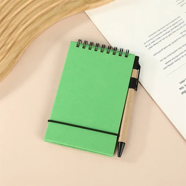 Mini Pocket Notebook with Pen Tearable Pages Journal