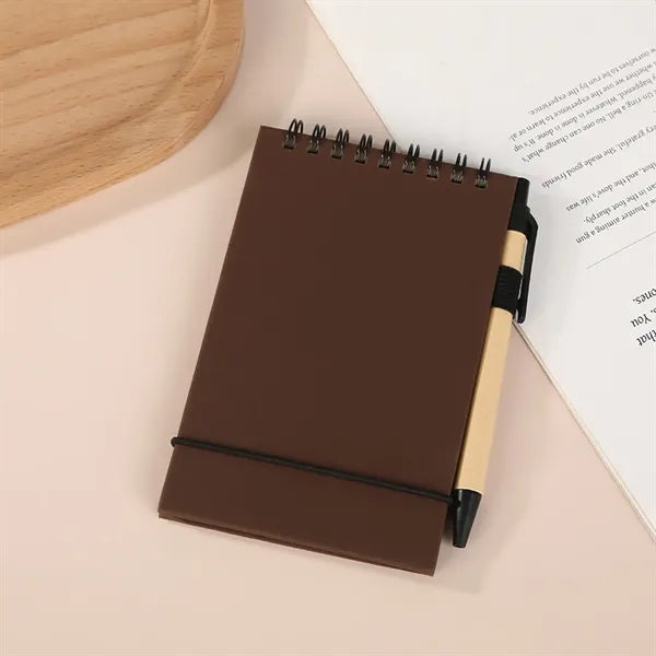 Mini Pocket Notebook with Pen Tearable Pages Journal