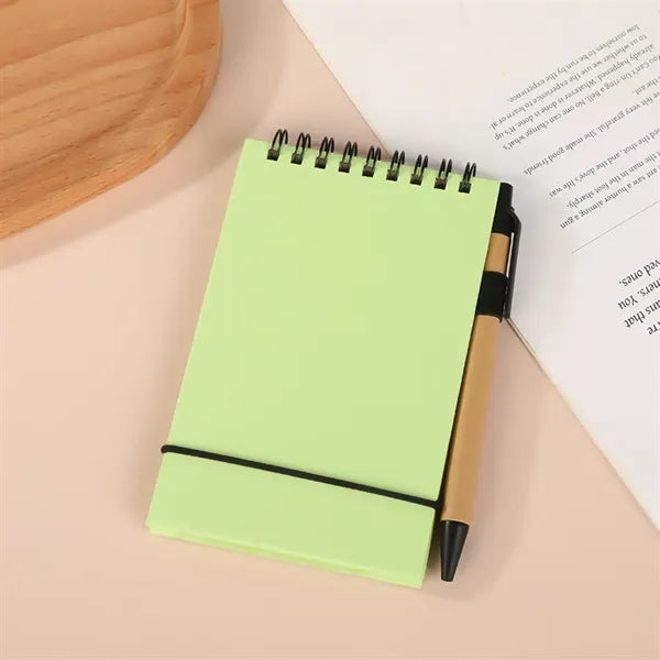 Mini Pocket Notebook with Pen Tearable Pages Journal