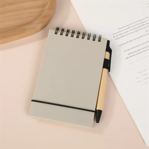 Mini Pocket Notebook with Pen Tearable Pages Journal