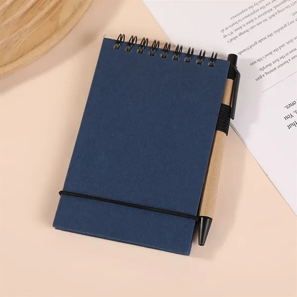 Mini Pocket Notebook with Pen Tearable Pages Journal