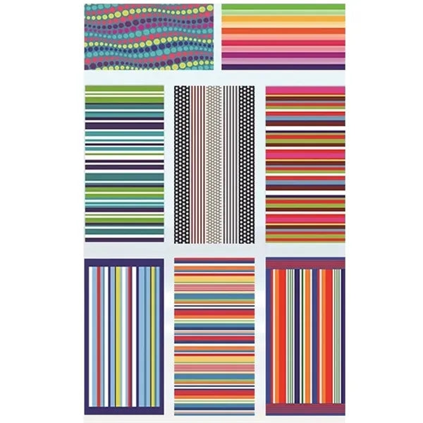 Microfiber Stripe Beach Towel
