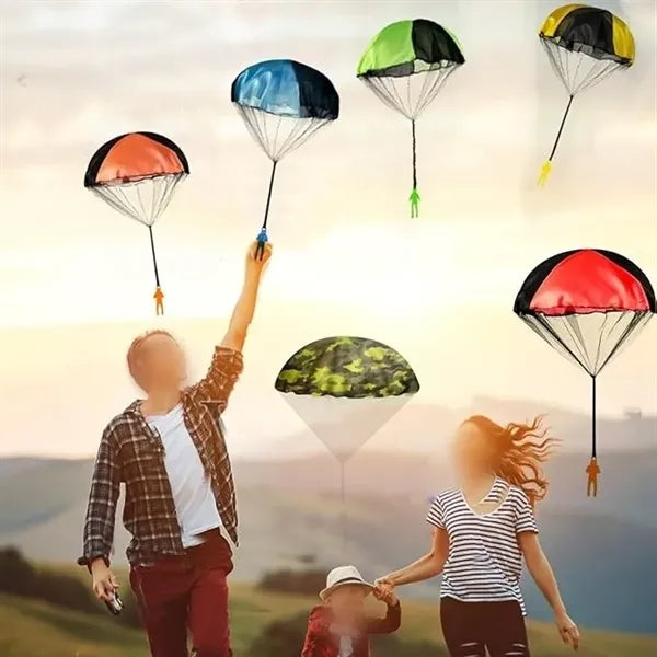 Parachute Toys for Kids - Tangle Free Outdoor Flying