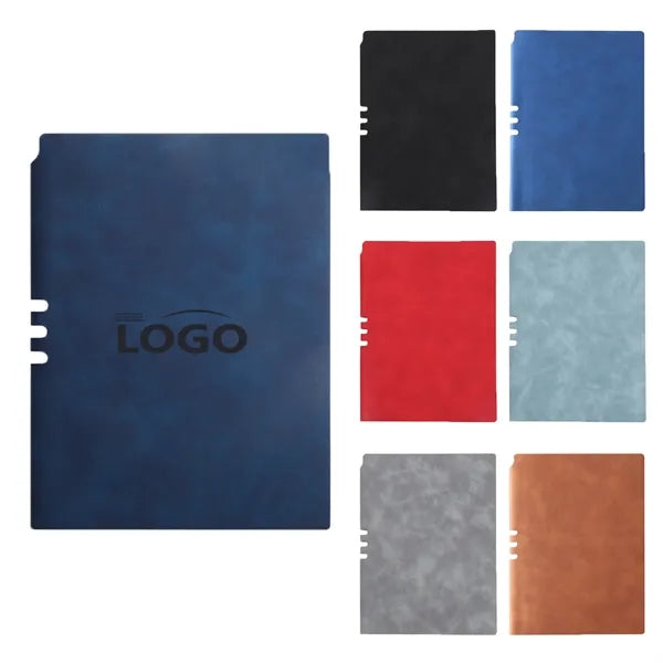 A5 Minimalist Soft Leather Business Notebook