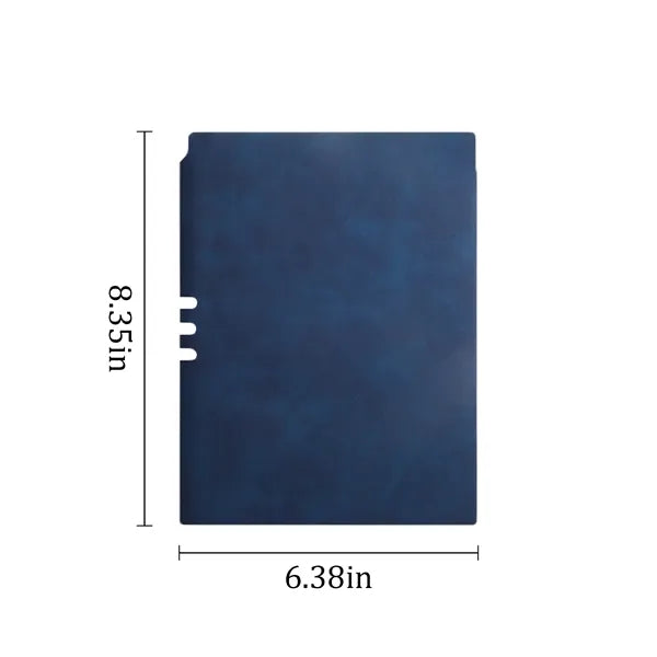 A5 Minimalist Soft Leather Business Notebook