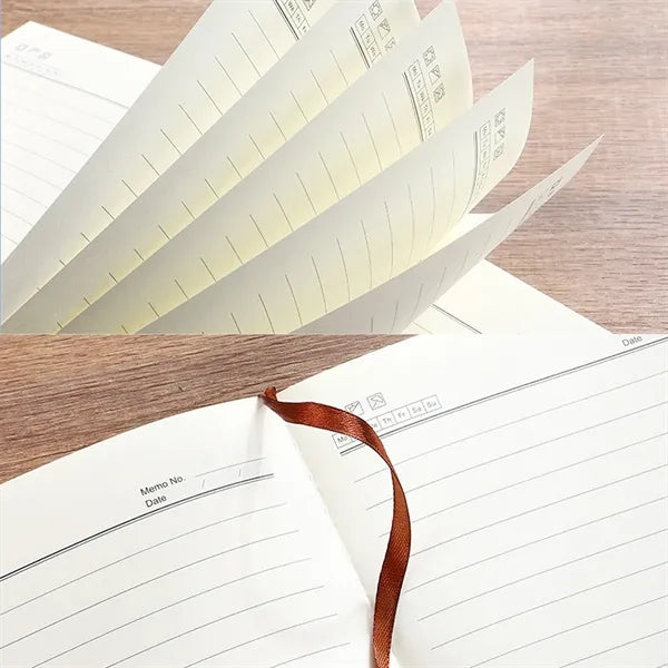 A5 Minimalist Soft Leather Business Notebook
