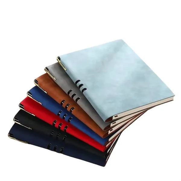 A5 Minimalist Soft Leather Business Notebook