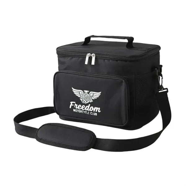 CustomLogoInsulatedLunchBagWaterproofOxfordCoolerTotewithSho