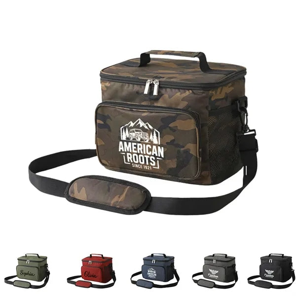 CustomLogoInsulatedLunchBagWaterproofOxfordCoolerTotewithSho