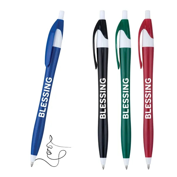 Office Products Plastic Pens with Custom Logo