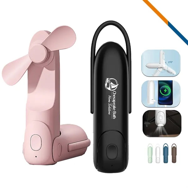SportPuff 3in1 Foldable Handheld Fan