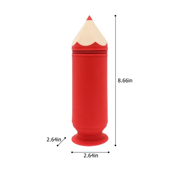 Stand Up Silicone Pen Case
