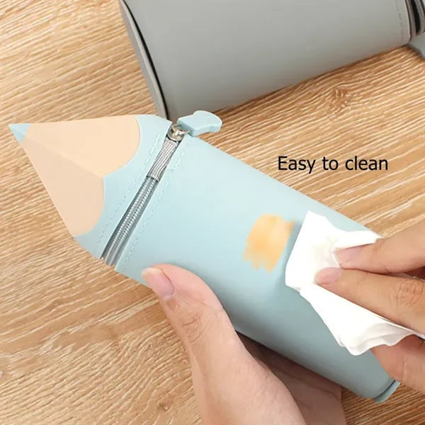 Stand Up Silicone Pen Case