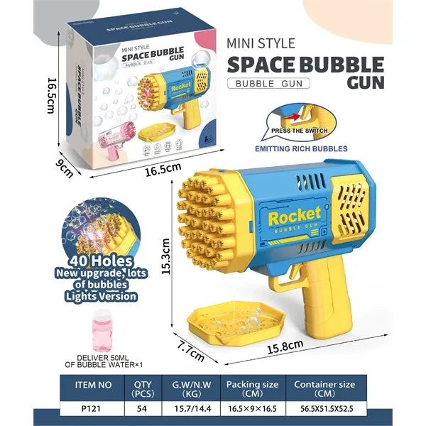 Bubble Gun(40 Holes)