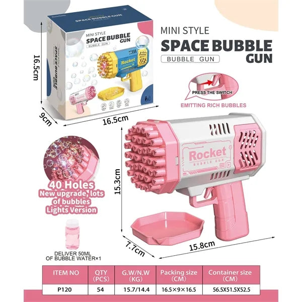 Bubble Gun(40 Holes)